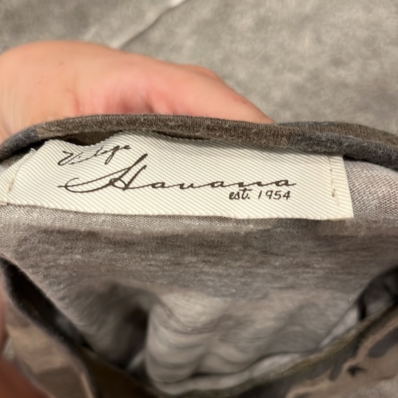 Vintage havannah bell sleeve camo shirt - Picture 4 of 5